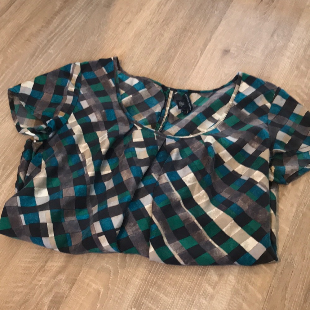 BR silk blouse